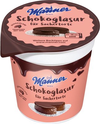 Bild von Manner Schokoglasur