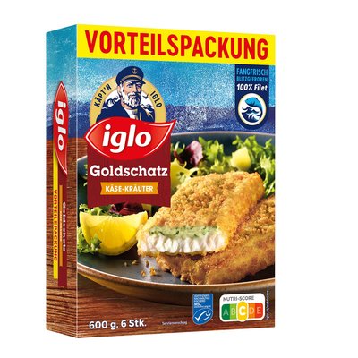 Image of Iglo Goldschatz Käse Vorteilspackung