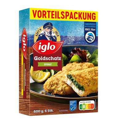 Image of Iglo Goldschatz Spinat Vorteilspackung