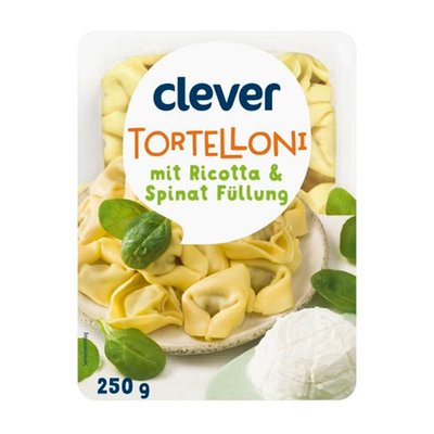 Bild von Clever Tortelloni Ricotta und Spinat
