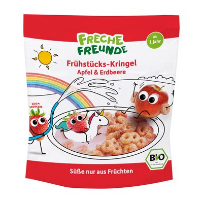 Bild von Freche Freunde Frühstücks Kringel Erdbeere