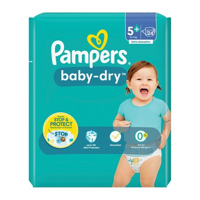 Bild von Pampers Baby Dry Gr. 5+ Windeln