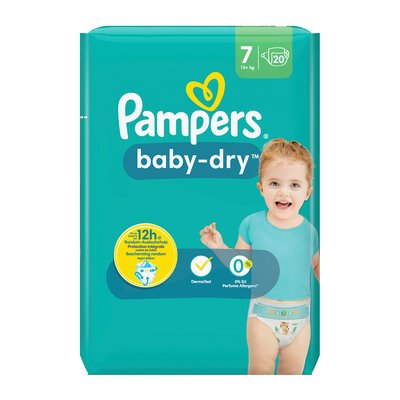 Image of Pampers Baby Dry Gr. 7 Windeln