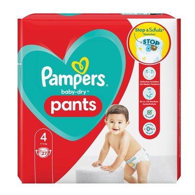 Bild von Pampers Baby Dry Pants Gr. 4 Windeln