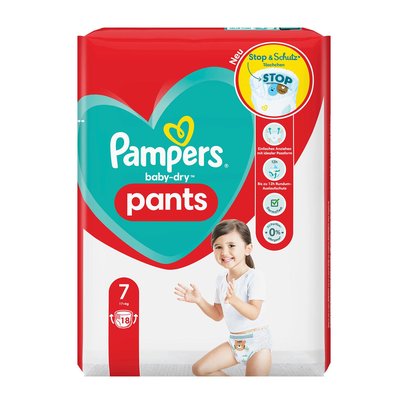 Image of Pampers Baby Dry Pants Gr. 7 Windeln