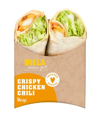 Bild von BILLA Crispy Chicken Chili Wrap
