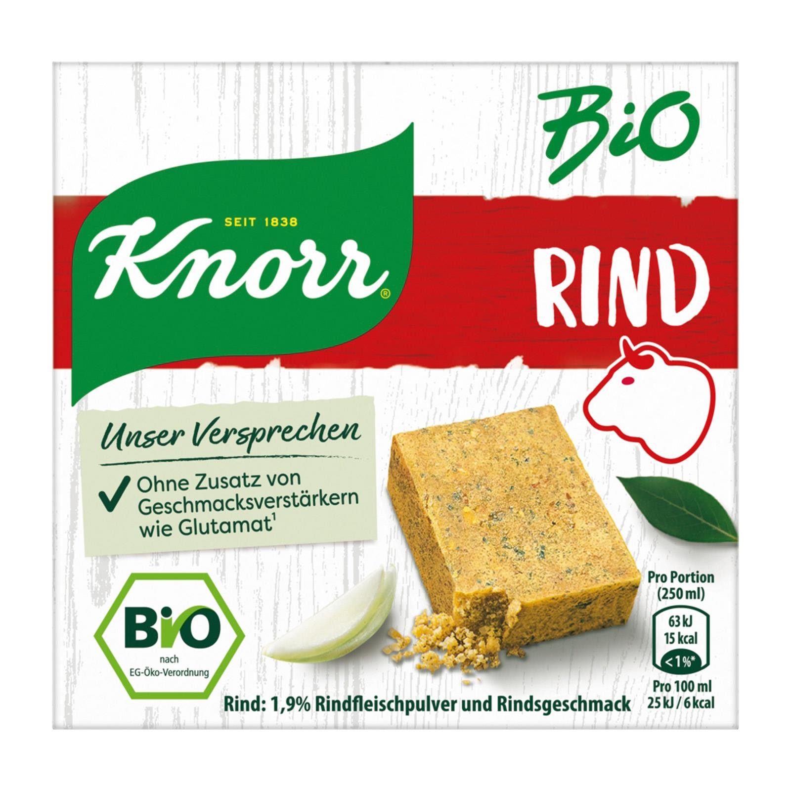 Knorr Bio Bouillon Rind BILLA Online Shop