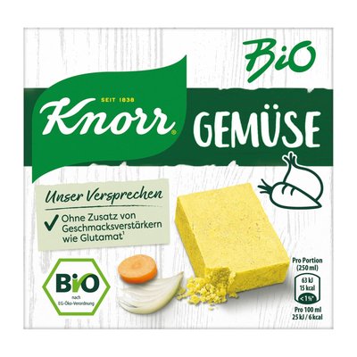 Bild von Knorr Bio Bouillon Gemüse