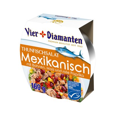 Bild von Vier Diamanten Thunfischsalat Mexikanisch