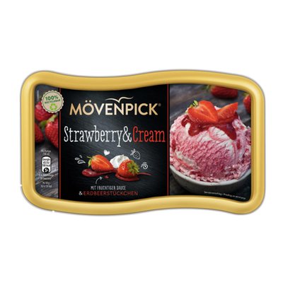 Image of Mövenpick Strawberry & Cream