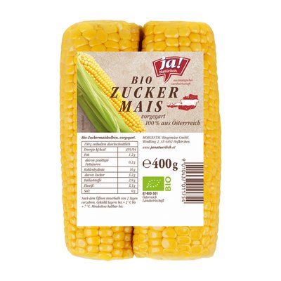 Bild von Ja! Natürlich Bio Zuckermais Vorgegart