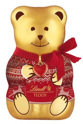 Bild von Lindt Weihnachtsteddy mit Pullover