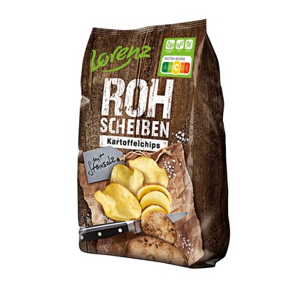 Image of Lorenz Rohscheiben Chips mit Steinsalz