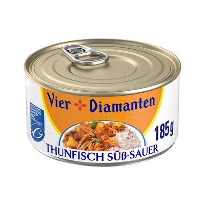 Bild von Vier Diamanten Thunfisch Süß-Sauer