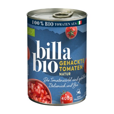 Bild von BILLA Bio Gehackte Tomaten Natur