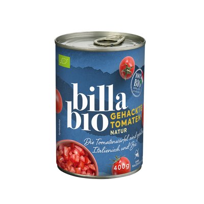 Bild von BILLA Bio Gehackte Tomaten Natur