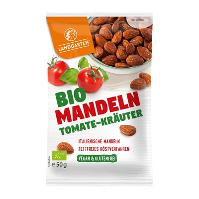 Image of Landgarten Bio Mandeln Tomate Kräuter
