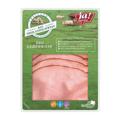 Bild von Ja! Natürlich Leberkäse Geschnitten