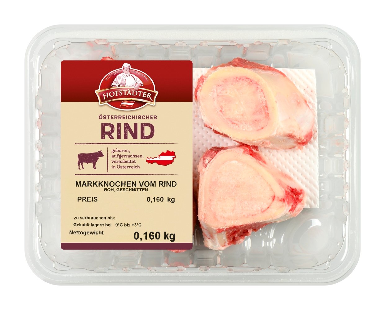 Markknochen Rind Hofstädter Rindermarksknochen | BILLA Online Shop