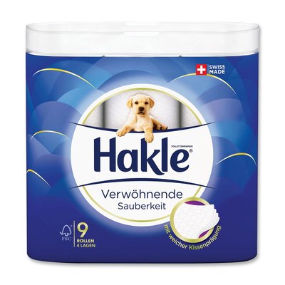 Image of Hakle Toilettenpapier Verwöhnende Sauberkeit