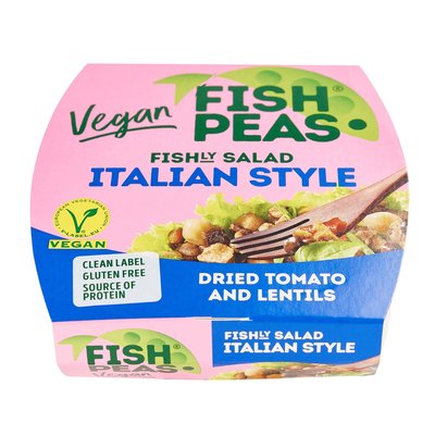 Image of Fish Peas Vegan Fishly Salad Italian Style