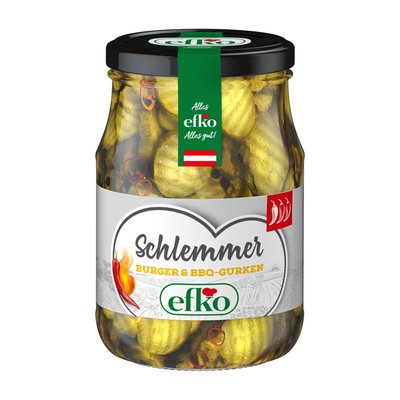 Bild von efko Schlemmergurken Burger & BBQ
