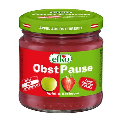 Bild von efko Obstpause Apfel & Erdbeere