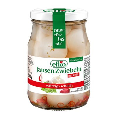 Image of efko Jausen Zwiebeln mit Chili