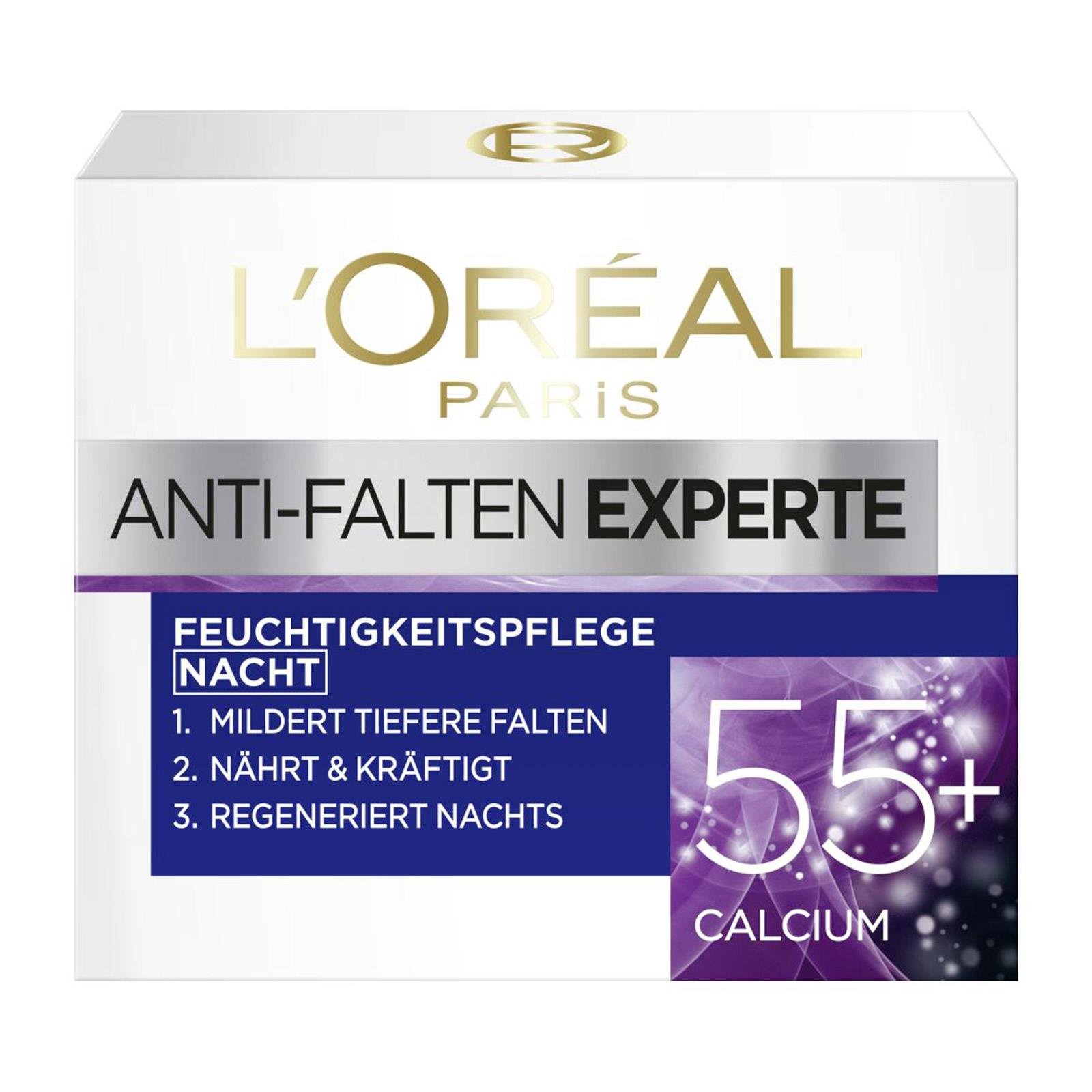 Loreal Anti Falten Experte 55 Inhaltsstoffe L'Oreal Anti-Falten Nachtcreme 55+ | BILLA Online Shop