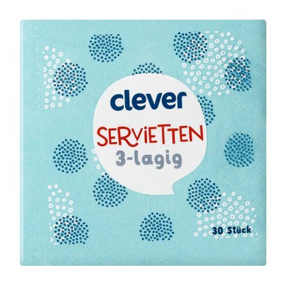 Image of Clever Serviette Ibiza Blue
