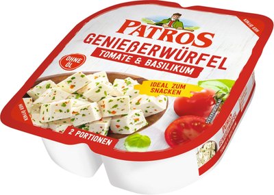 Image of Patros Genießerwürfel Tomate&Basilikum