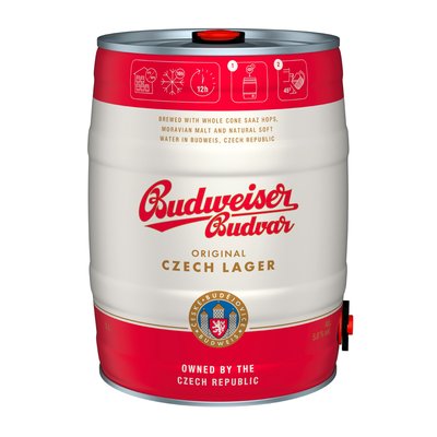 Bild von Budweiser Partyfass