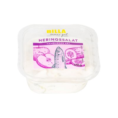 Bild von BILLA Heringssalat Hamburger Art