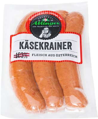 Bild von Ablinger Käsekrainer Käsli 3 Stk.