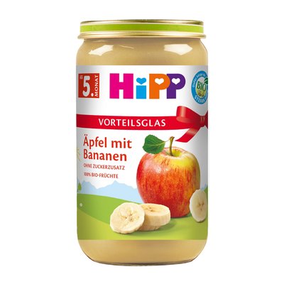 Bild von Hipp Äpfel mit Bananen