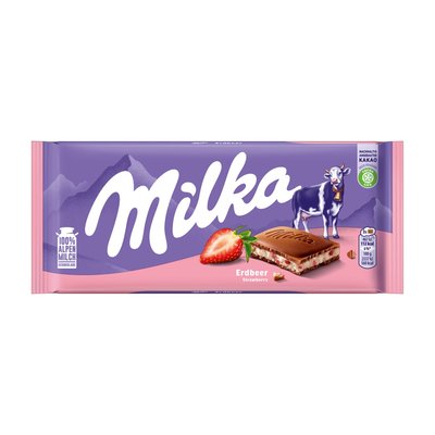 Bild von Milka Erdbeer Joghurt