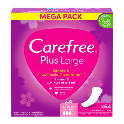 Image of Carefree Plus Large Slipeinlagen