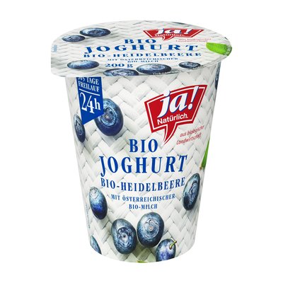 Bild von Ja! Natürlich Heidelbeere Fruchtjoghurt