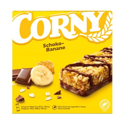 Bild von Corny Schoko-Bananemüsliriegel