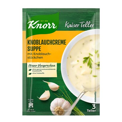Bild von Knorr Kaiserteller Knoblauchcremesuppe