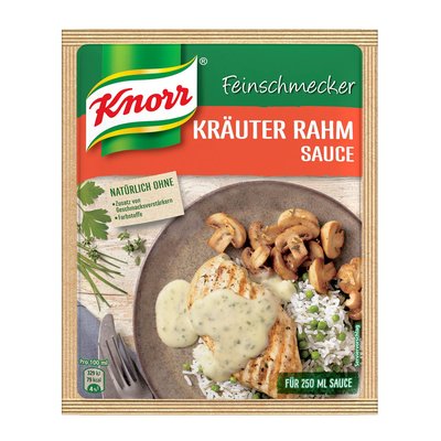 Image of Knorr Feinschmecker Kräuter-Rahmsauce