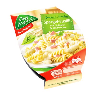 Bild von Chef Menü Spargel-Fusilli