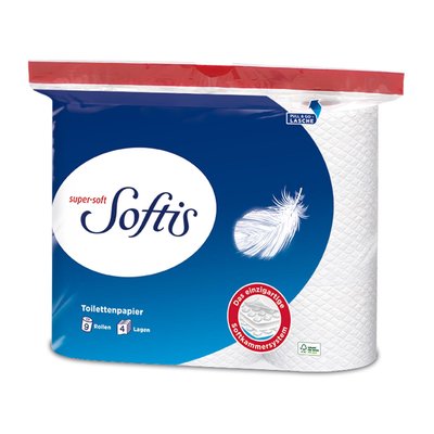 Image of Softis Toilettenpapier Weiß