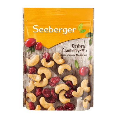Bild von Seeberger Cashew-Cranberry Mix