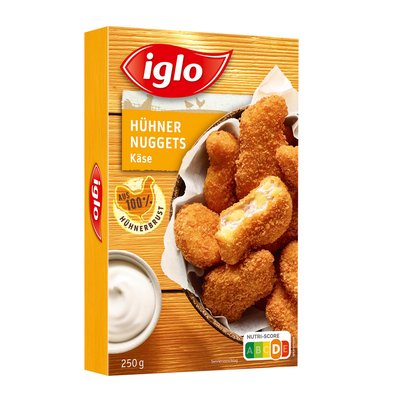 Bild von Iglo Hühner Nuggets Käse