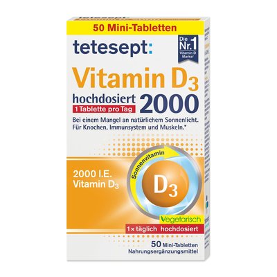 Image of Tetesept Vitamin D3 2000