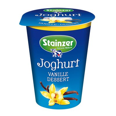 Bild von Stainzer Joghurt Vanille Dessert 4%
