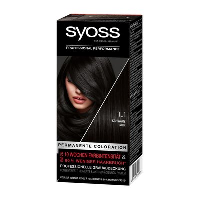 Image of Syoss Color 1-1 Schwarz