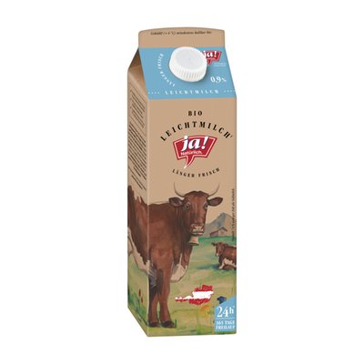 Bild von Ja! Natürlich Leichtmilch länger frisch 0.9%