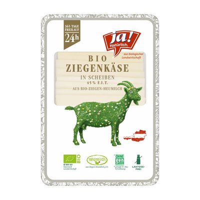 Bild von Ja! Natürlich Ziegenkäse Scheiben